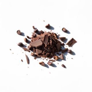 Dark Chocolate Shavings Or Cocoa Nib