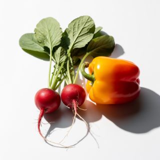 Veggies Of Your Choice (Radishes, Bell Pepper