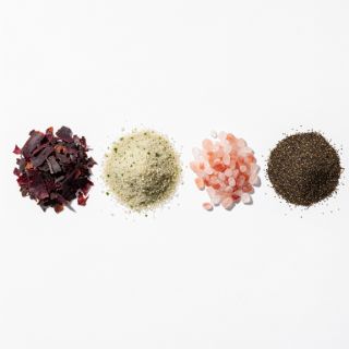 Dulse, Celery Salt, Himalayan Salt, Pepper