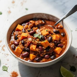 Sweet Potato Quinoa Chili