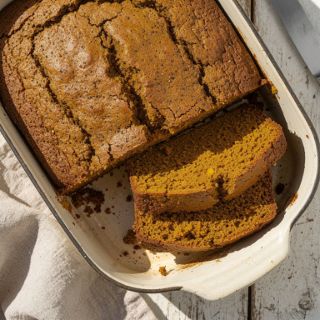 Vegan Pumpkin Bread (Gluten-free)