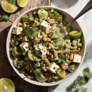Cilantro Ranch Bean Salad