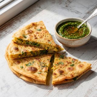 Bolani- Stuffed Flatbread