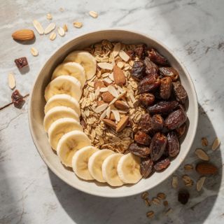 Banana Almond Granola