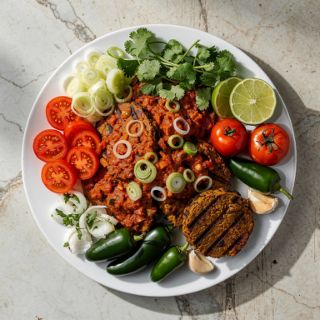 Grilled Fajita Platter with Smoky Tomato Salsa